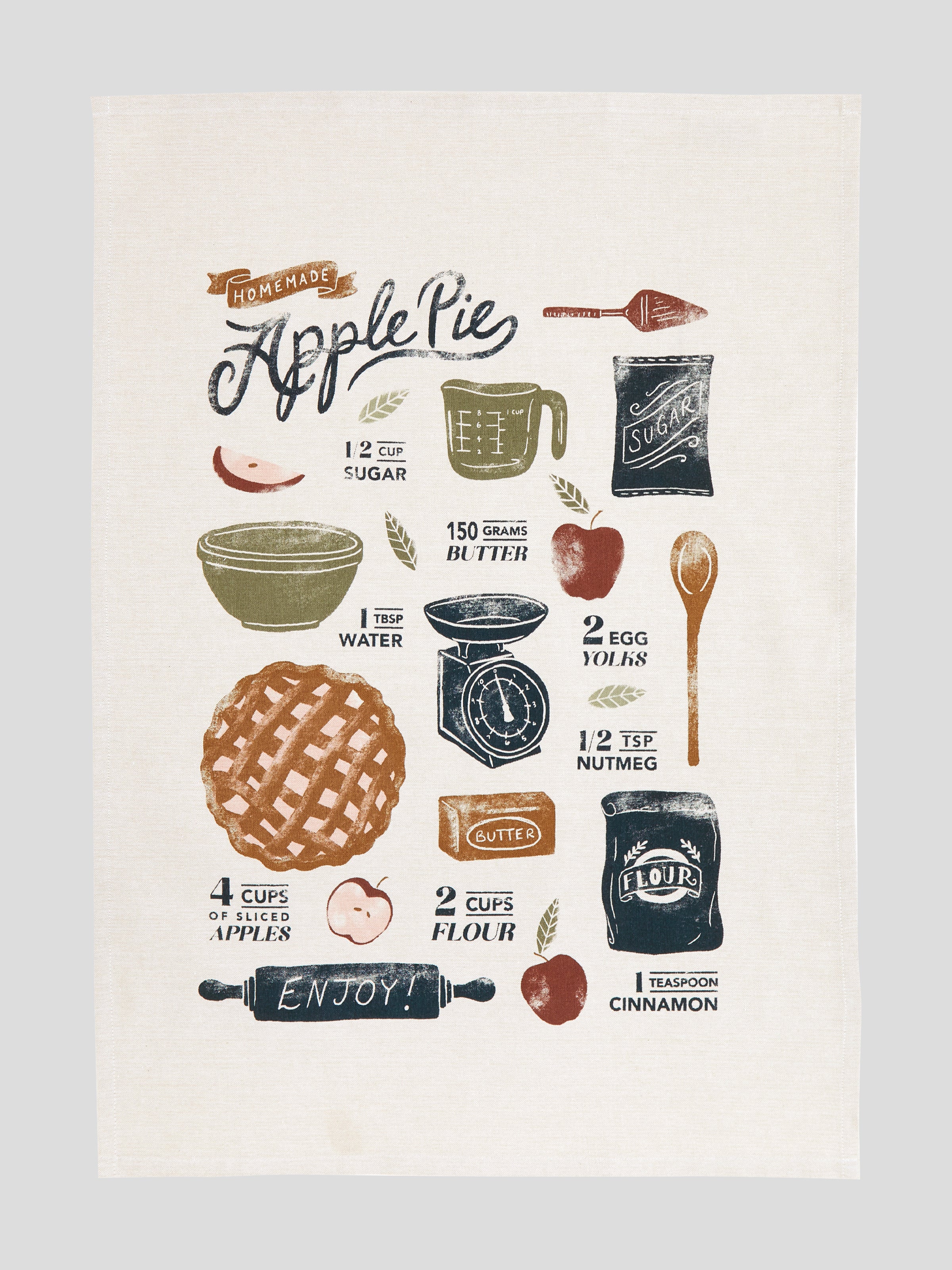 Apple Grove Tea Towel Set 3 - Image 3