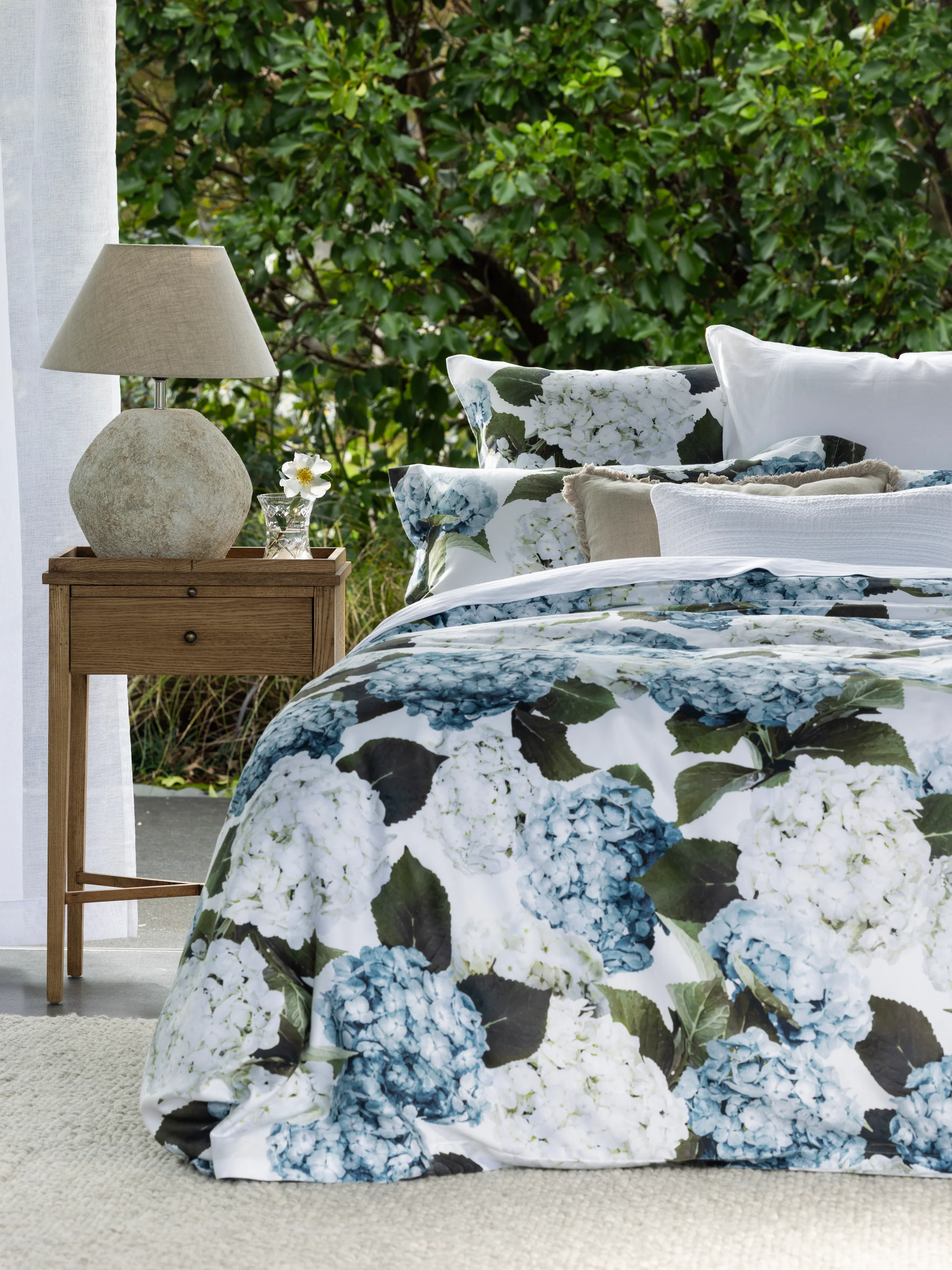 Beloved Hydrangea European Pillowcase - Image 2
