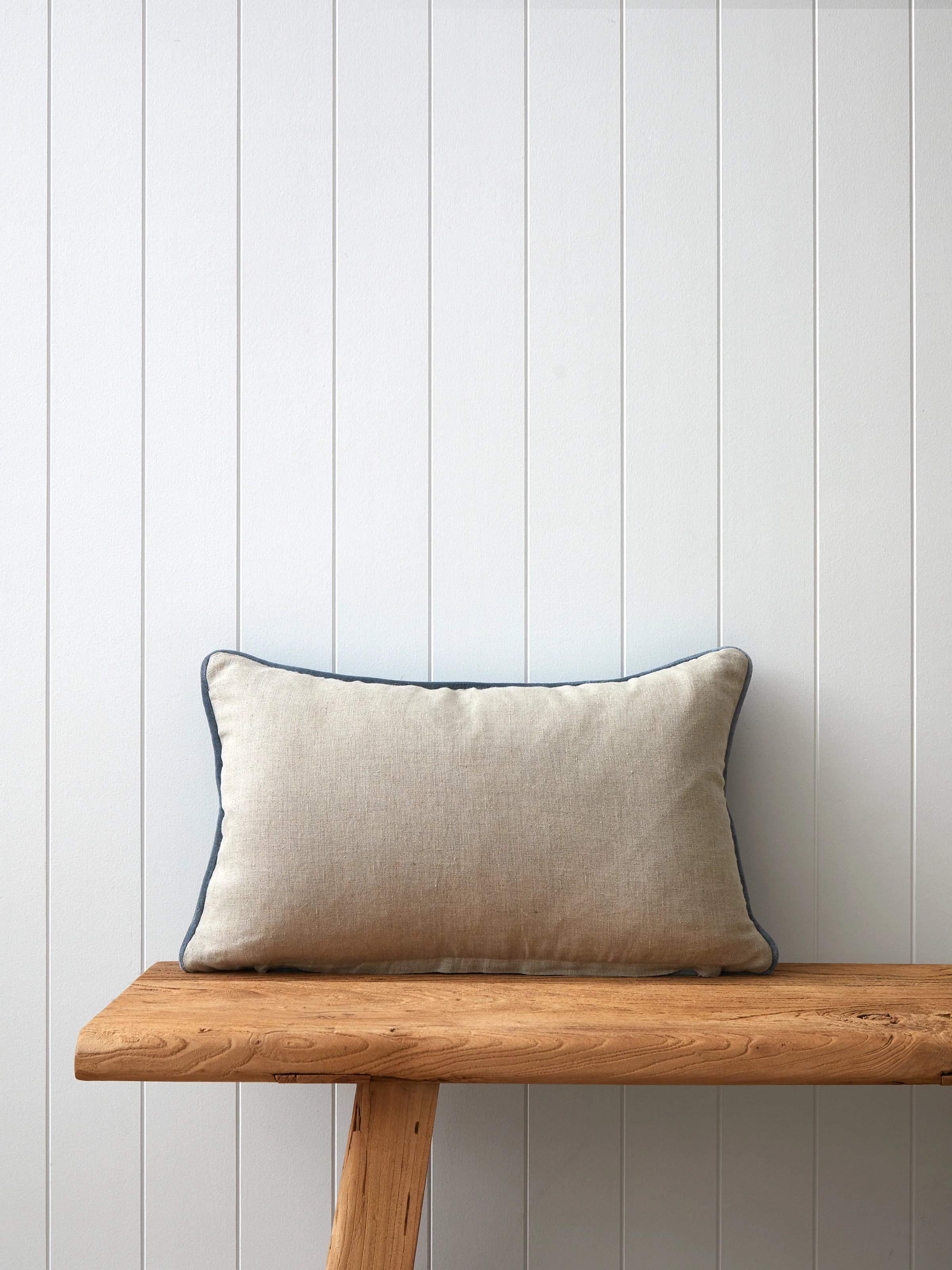 Belvedere Velvet Rectangle Cushion Cover in Haze - Image 3