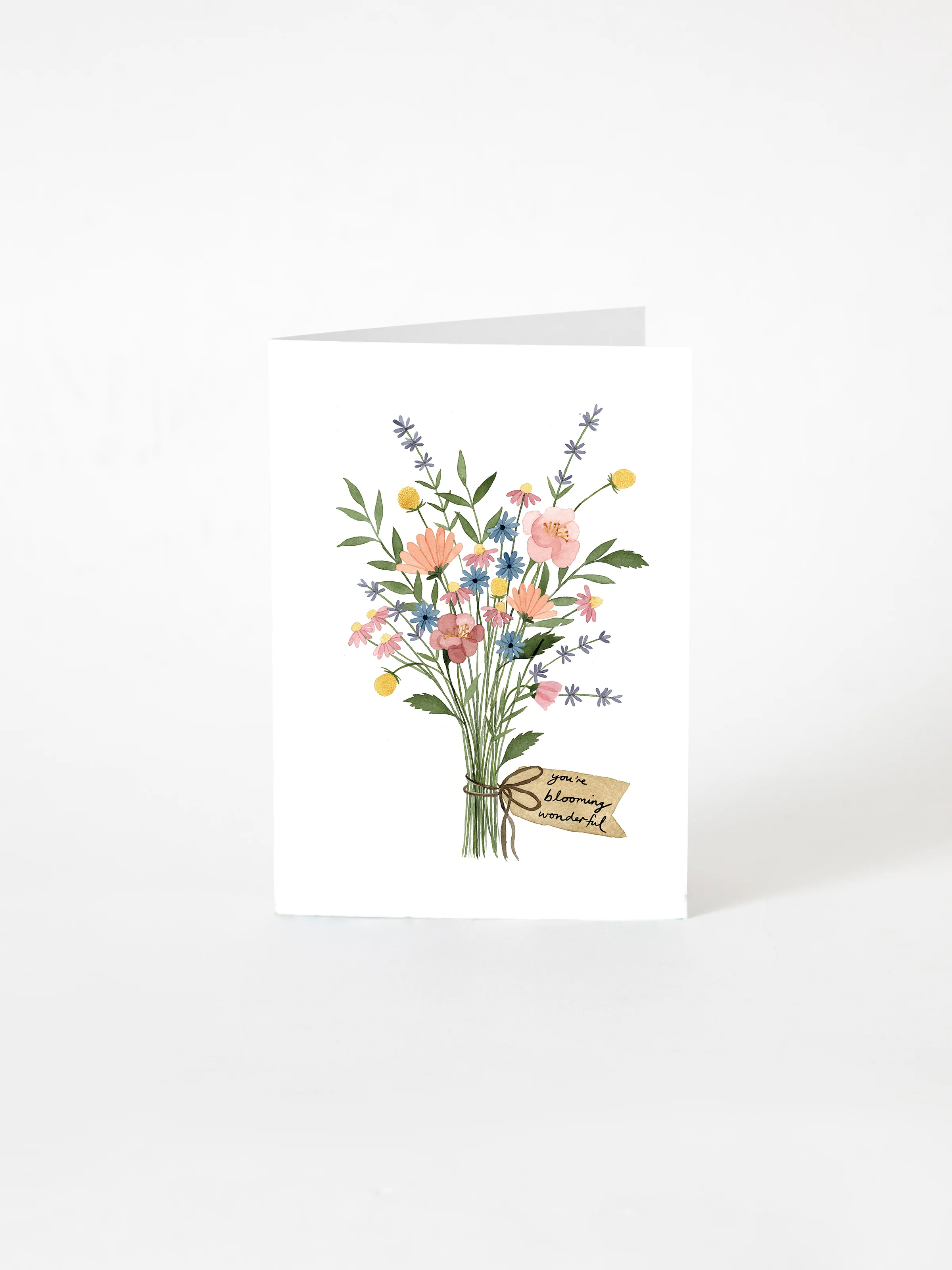 Bouquet Greeting Card