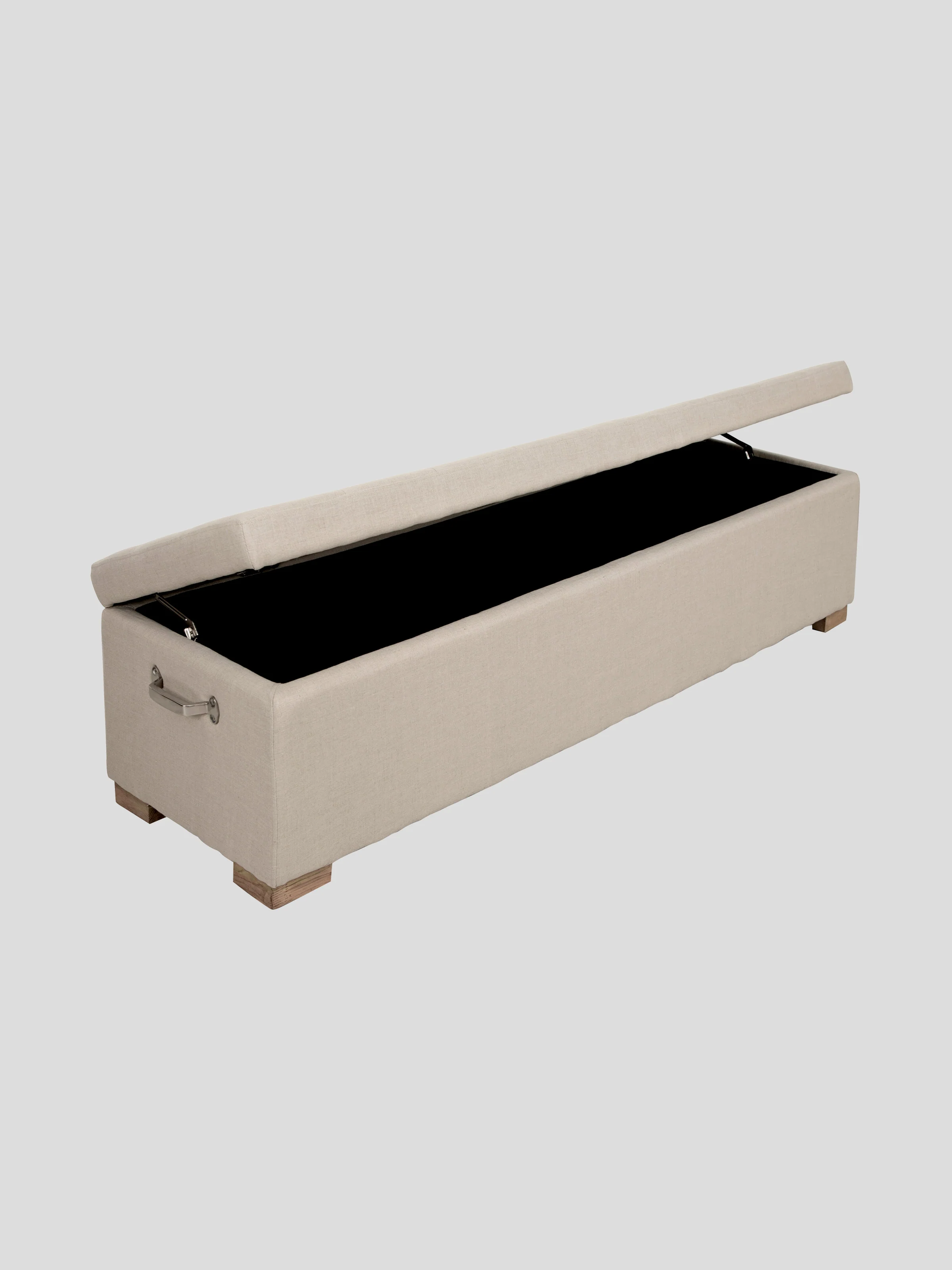 Button Linen Blanket Box - Image 2