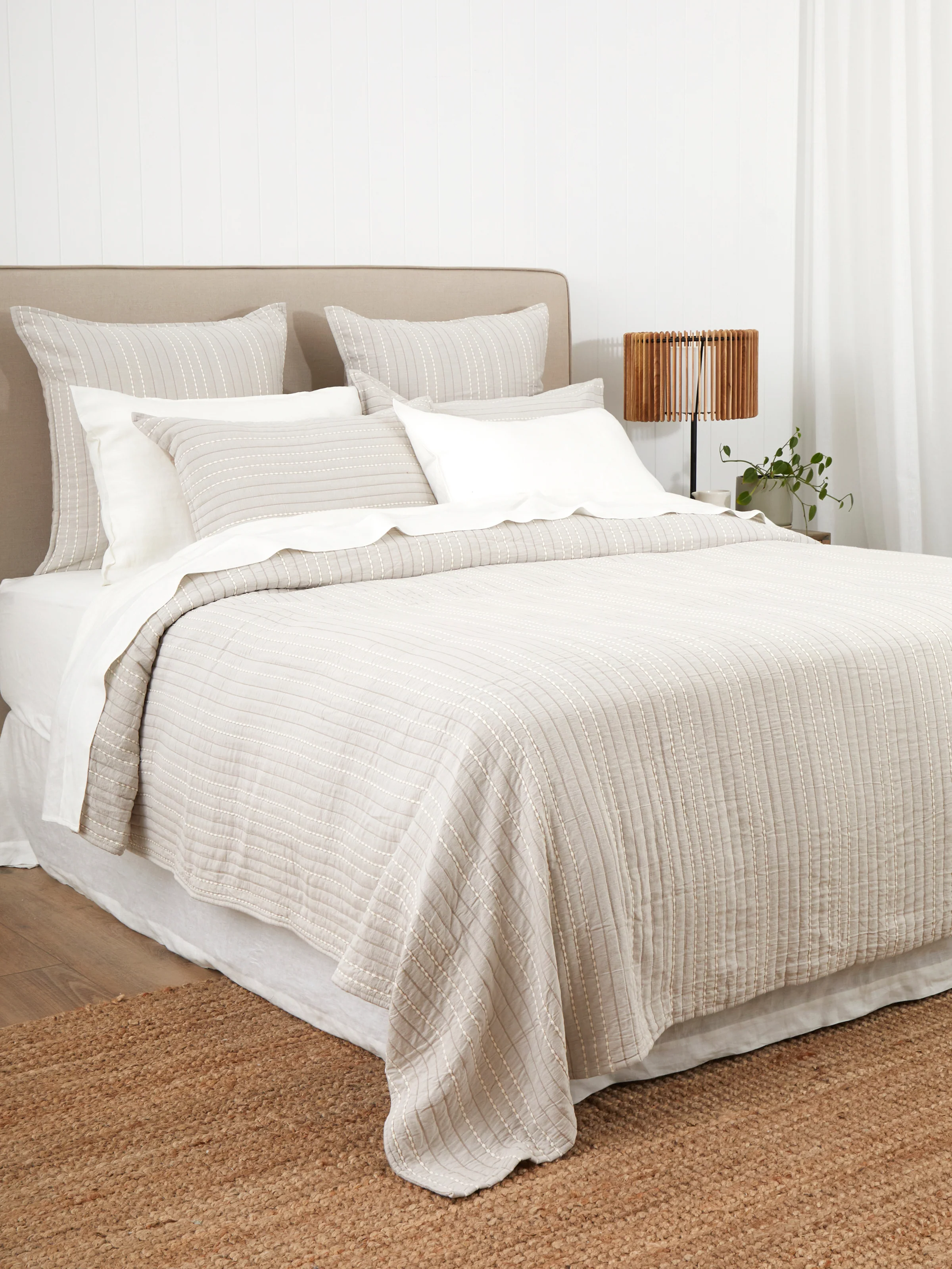 Camden Bed Cover in Natural - Image 3