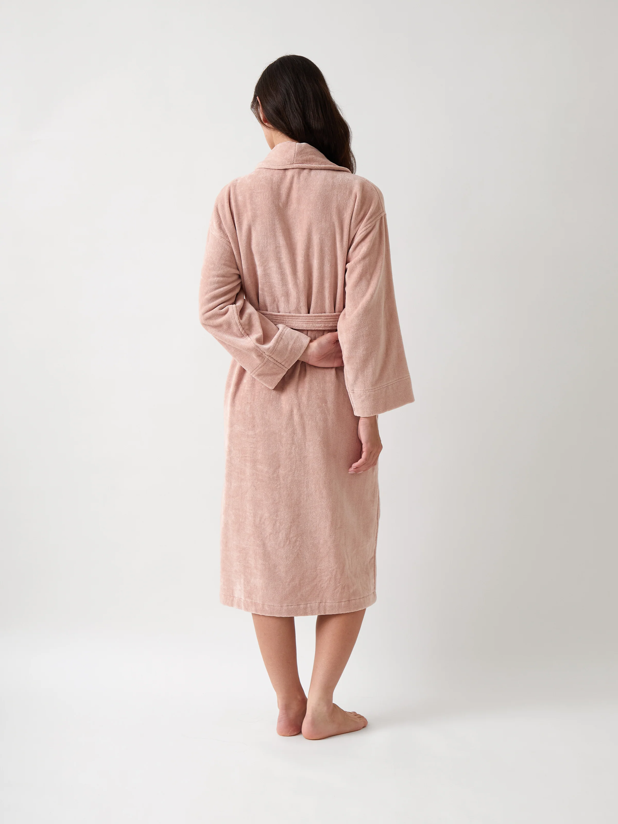 Carter Robe in Blush - Image 4