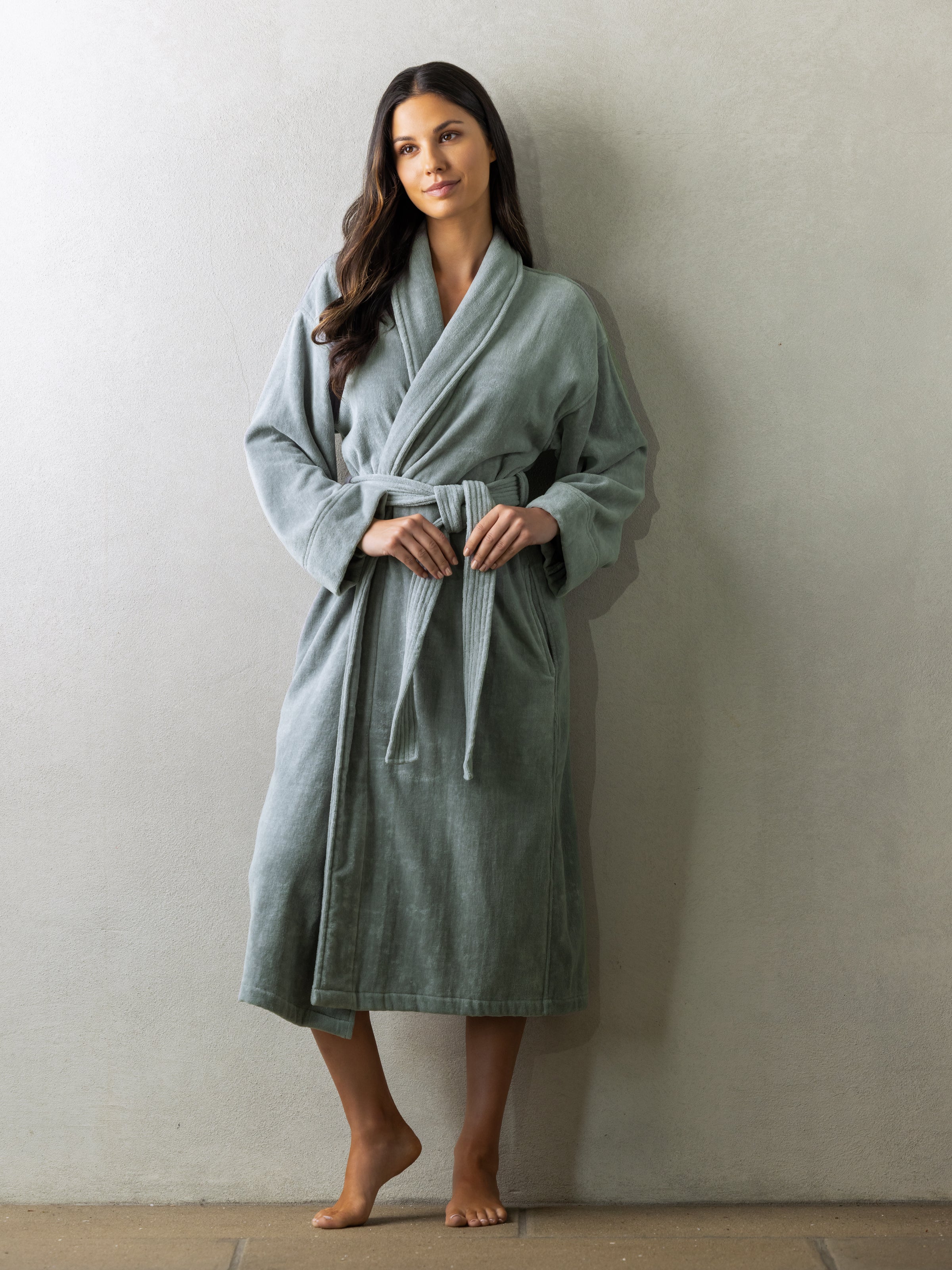 Carter Robe in French Blue - Image 3