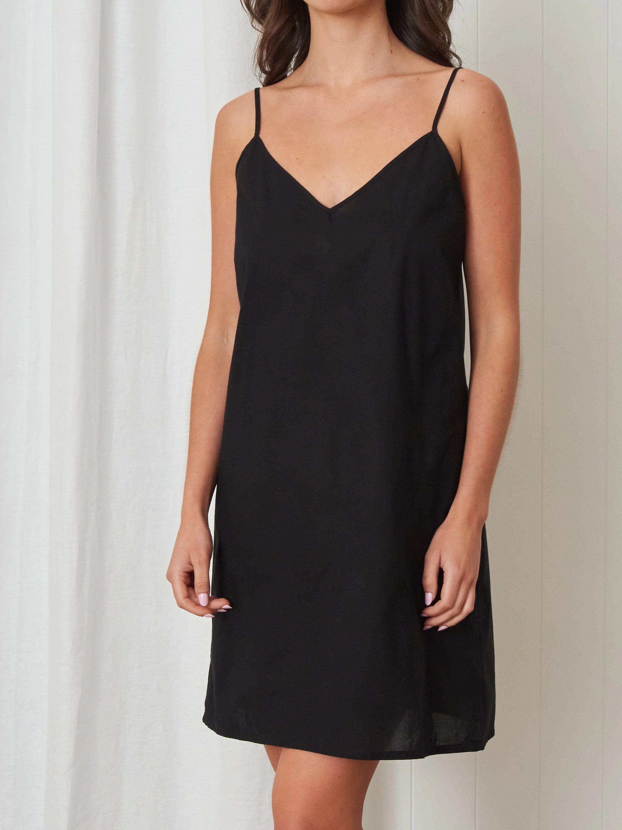 Ella Slip in Black - Image 3