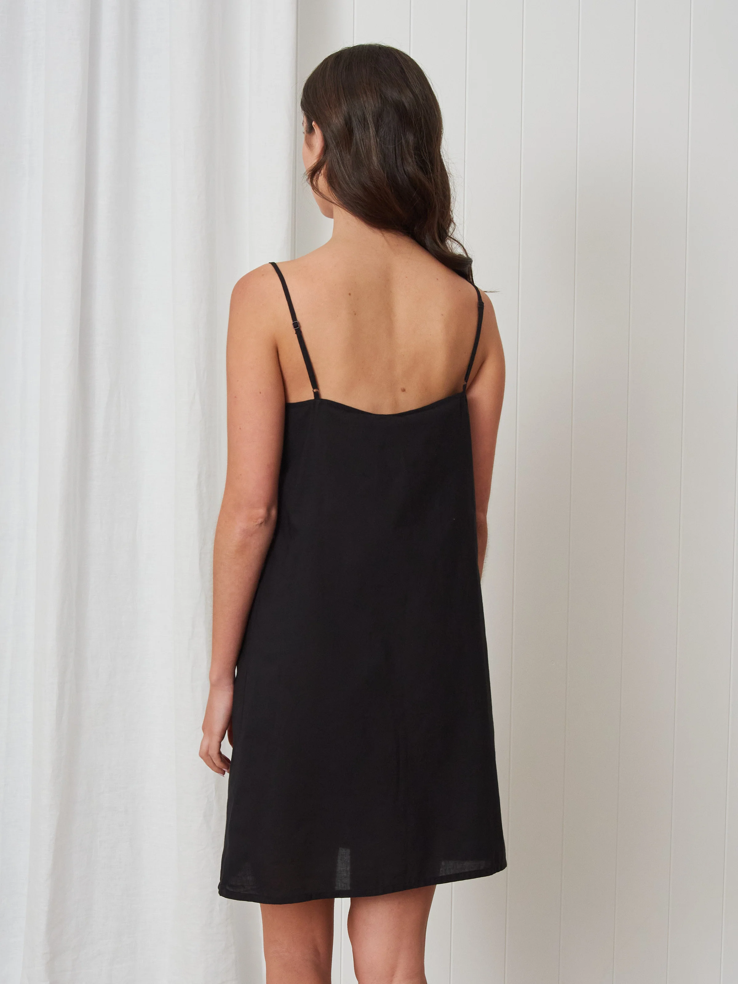 Ella Slip in Black - Image 4