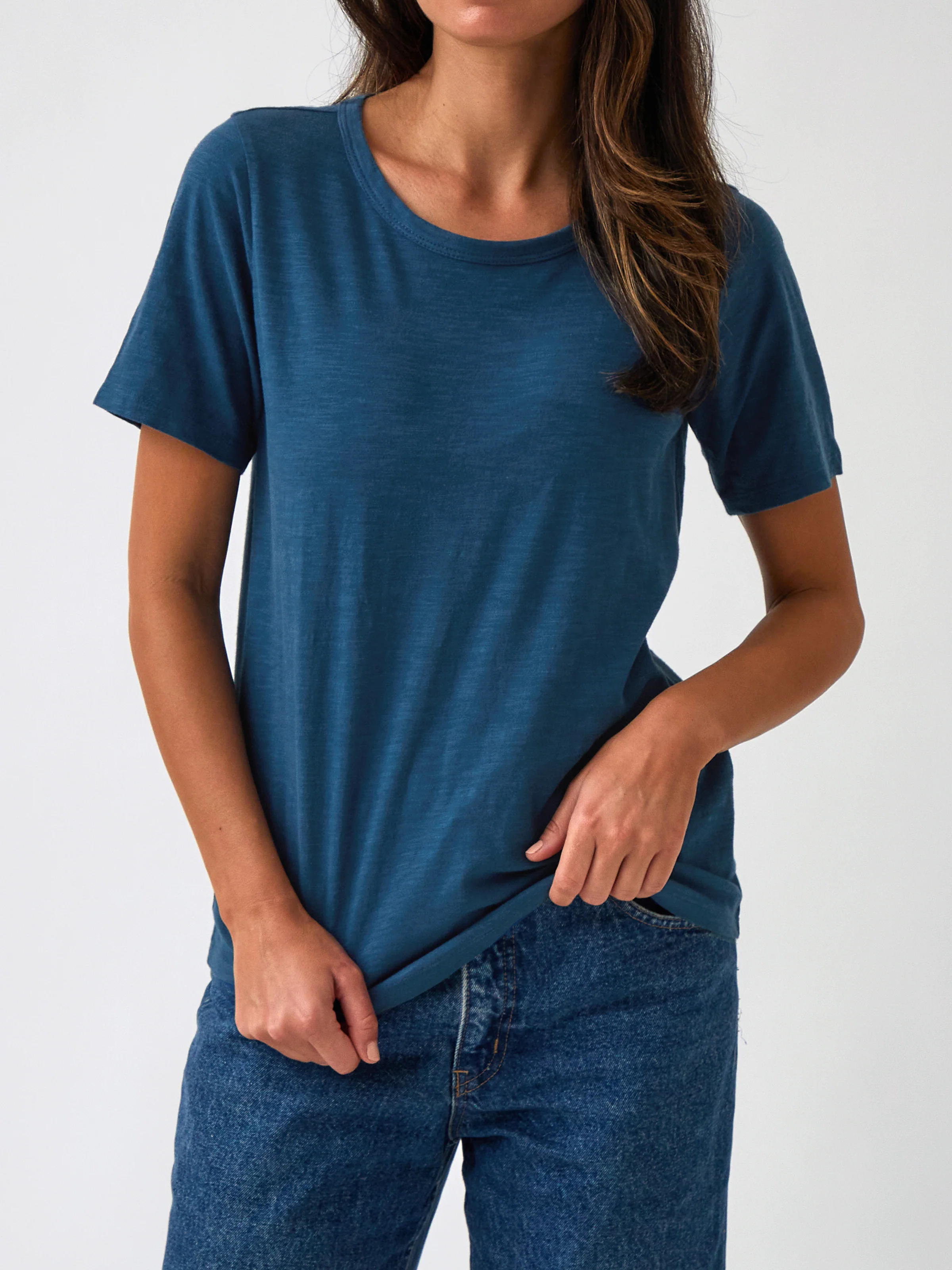 Harper Tee Shirt in Blue