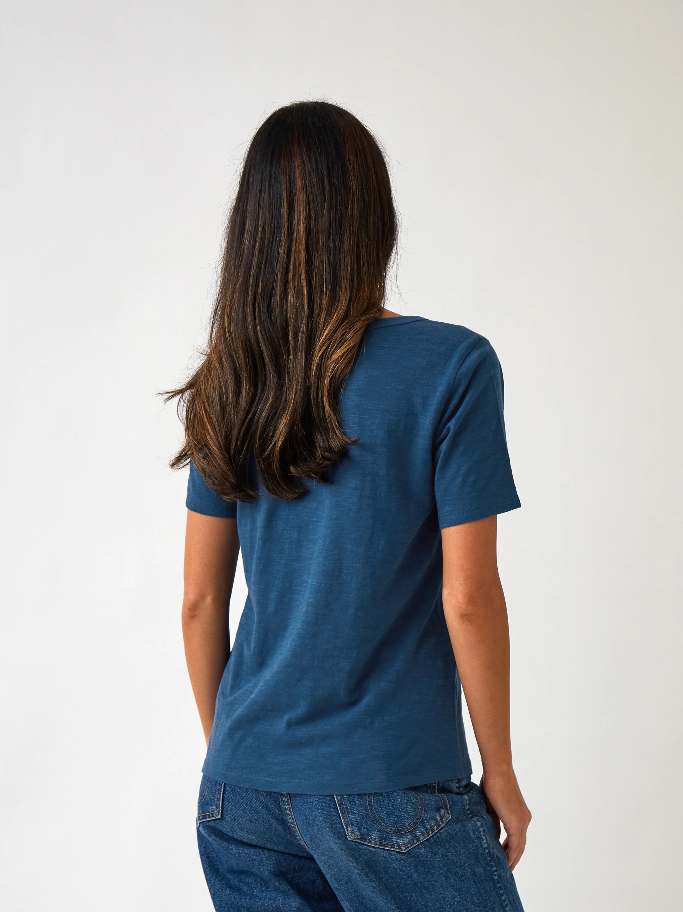 Harper Tee Shirt in Blue - Image 4