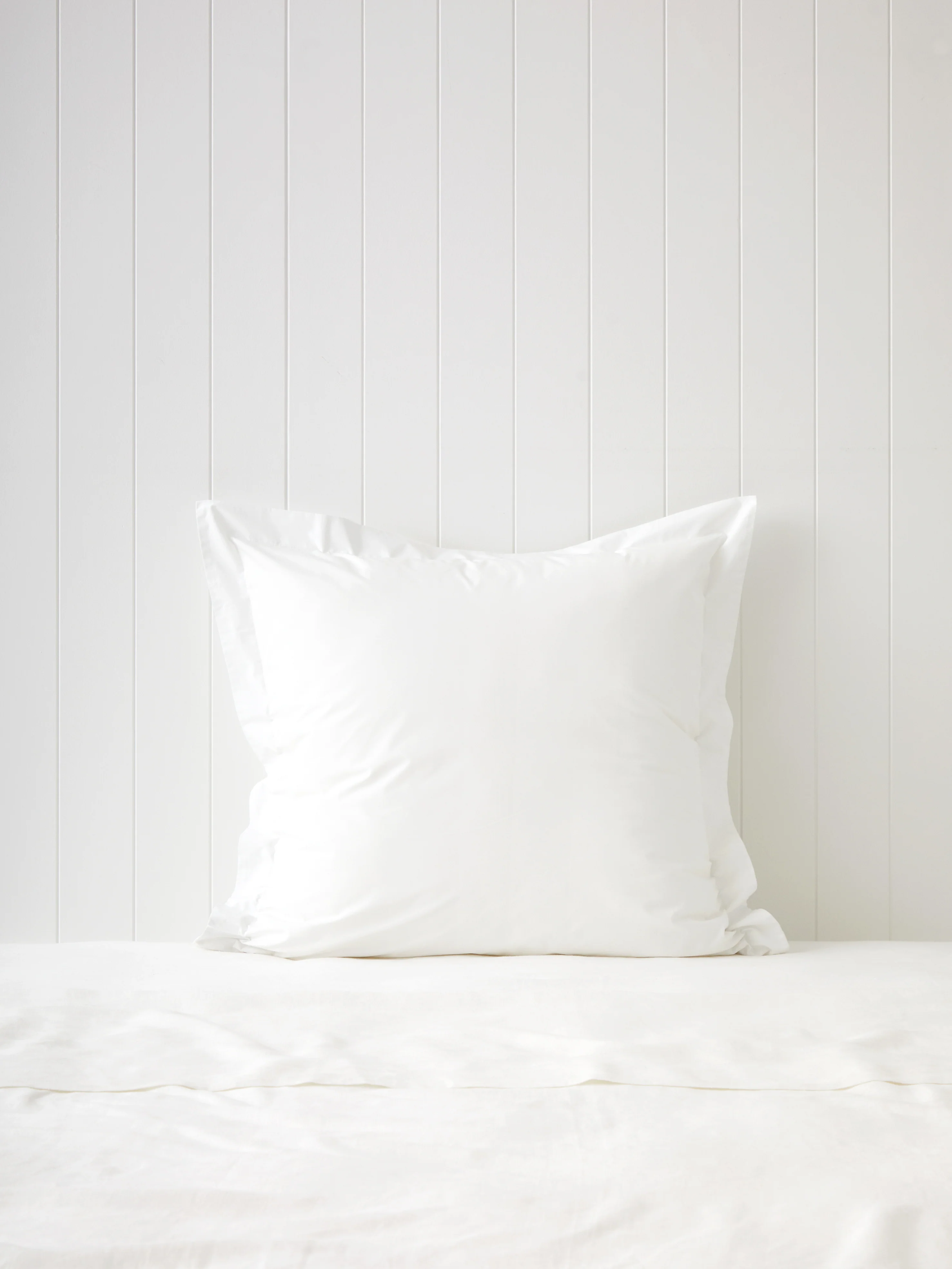 Heirloom European Pillowcase in White