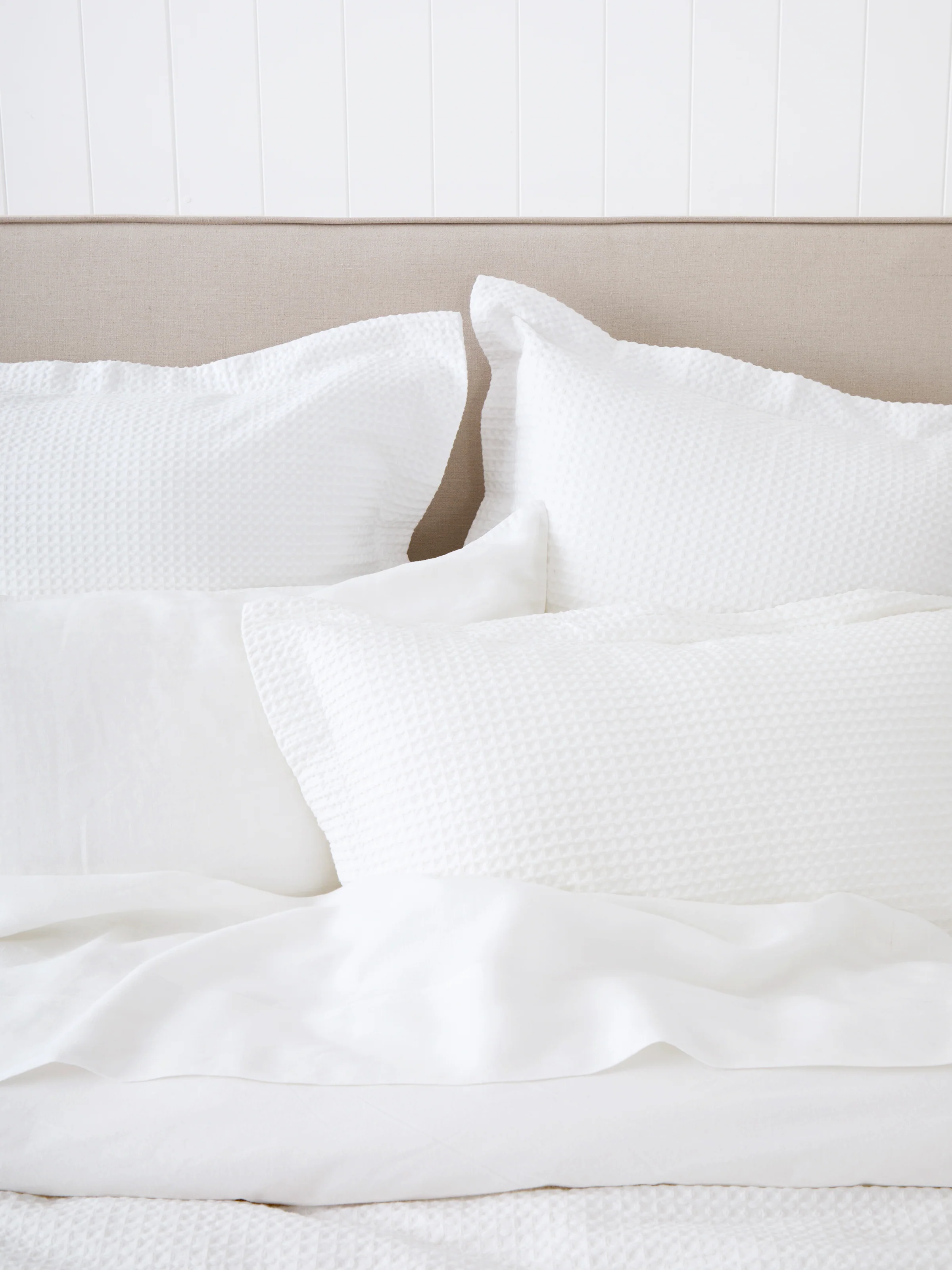 Hudson Waffle Duvet Cover Set - Image 2