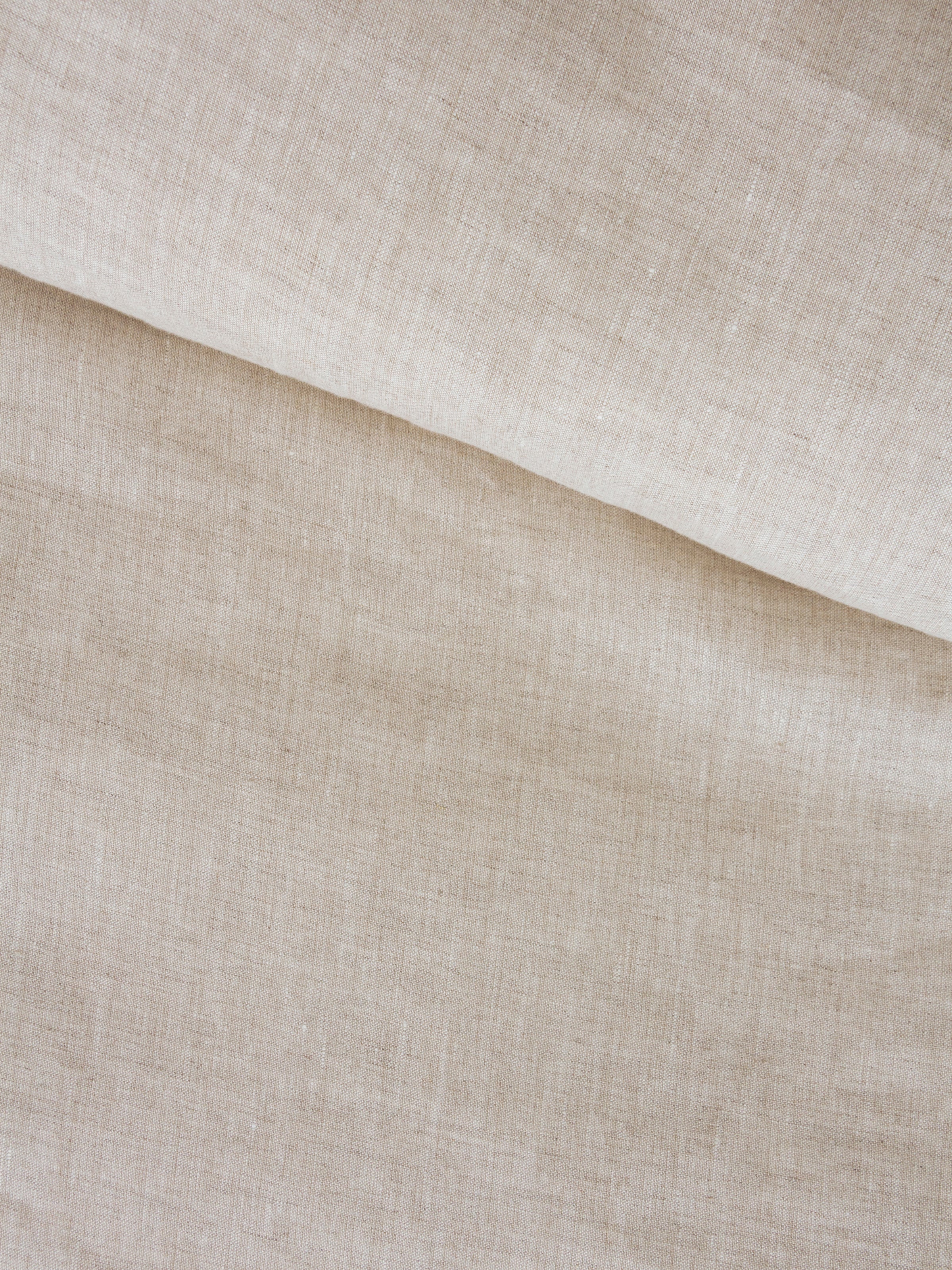 Loft Linen Duvet Cover Set in Natural - Image 3