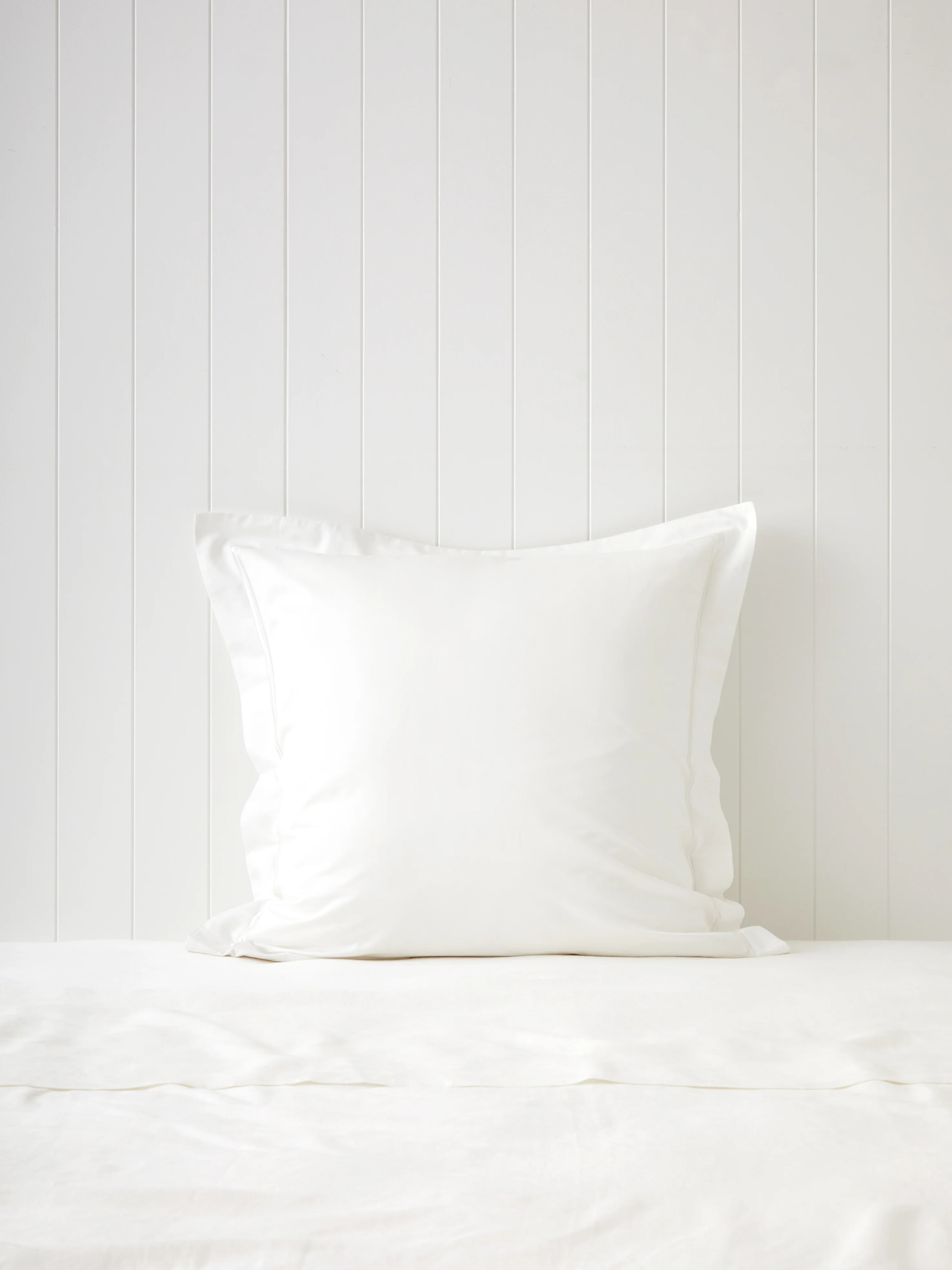 Monarch European Pillowcase in White