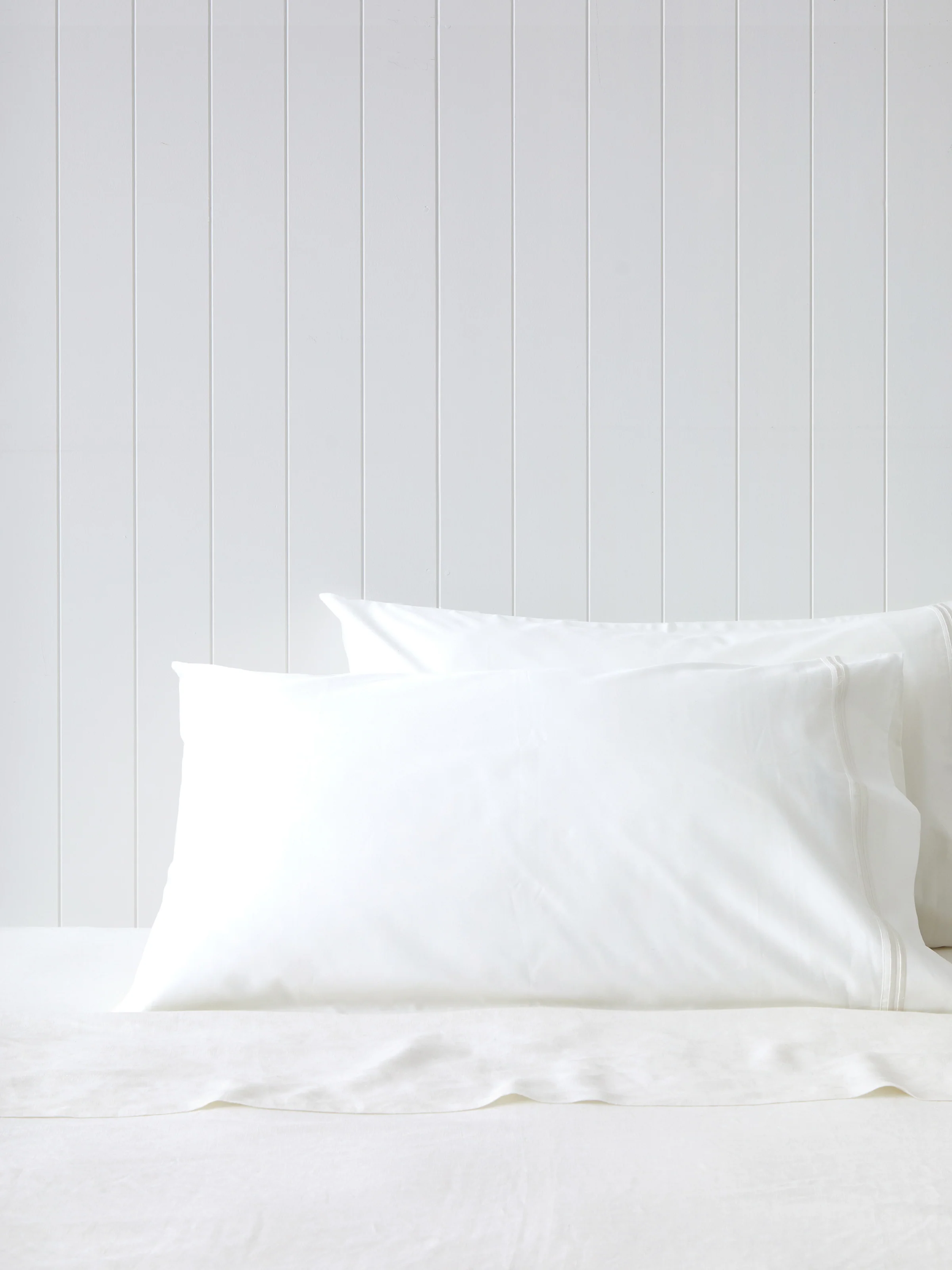 Monarch Lodge Pillowcase Set in White