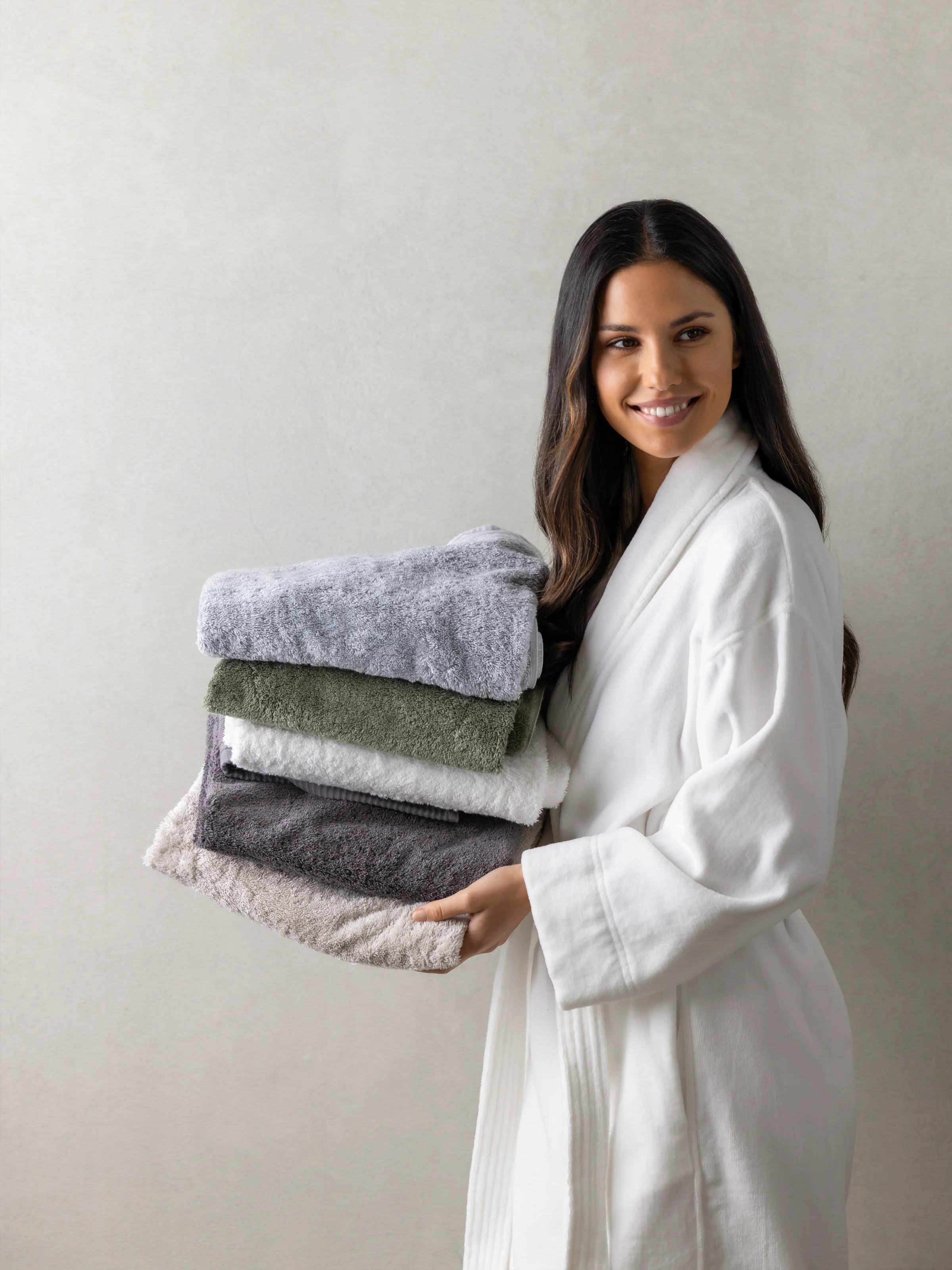 Oasis Towel Set in Fern - Image 4