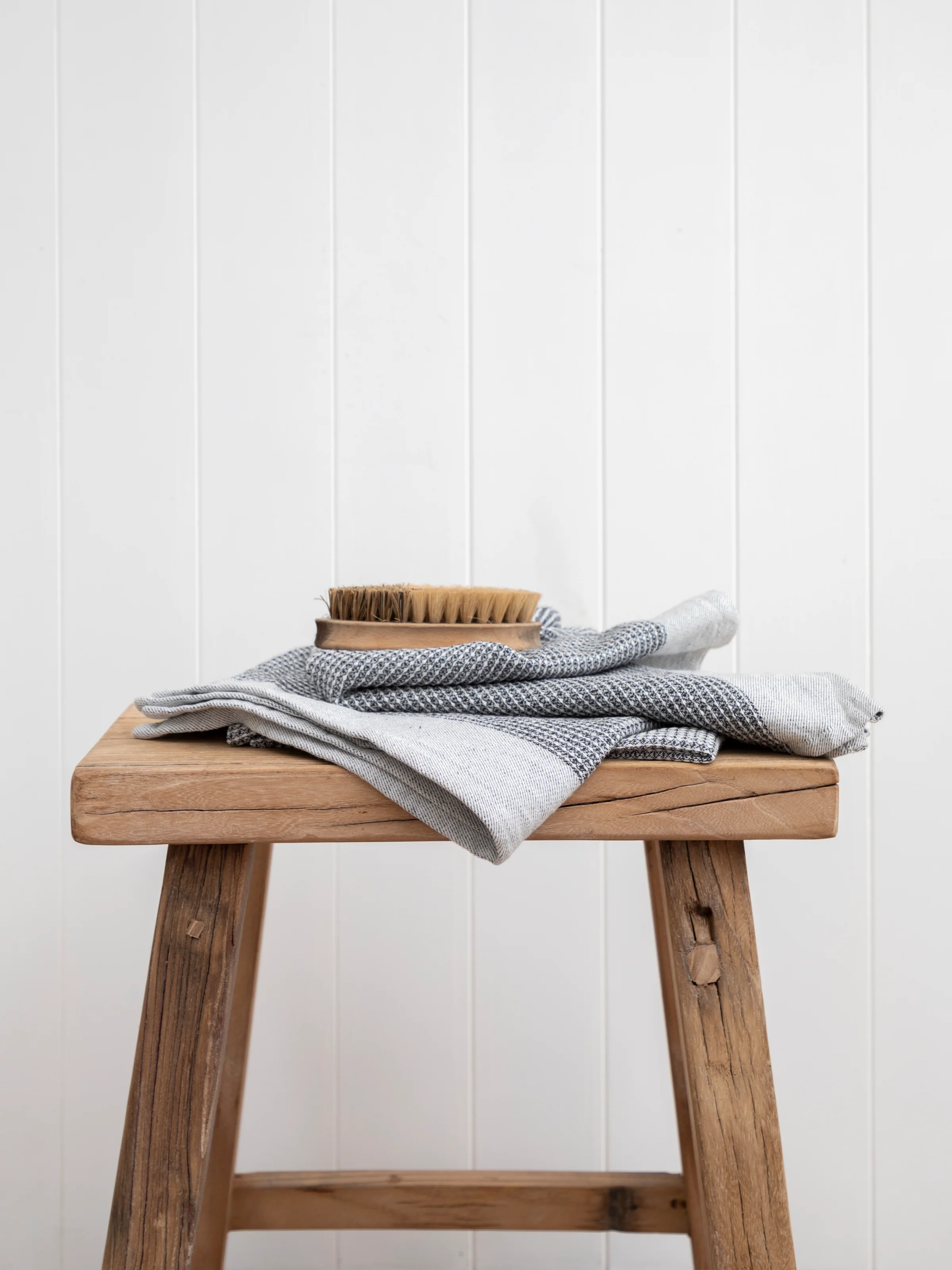 Organic Cotton Waffle Tea Towel Set of 2 - Image 4