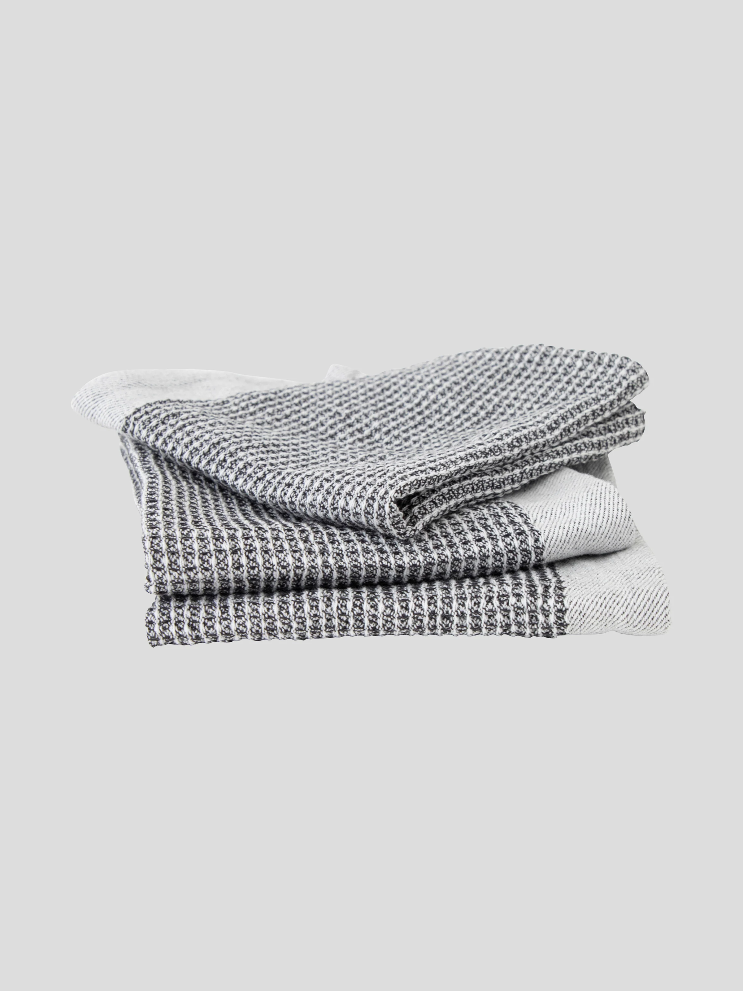 Organic Cotton Waffle Washcloth Set of 3 - Image 3