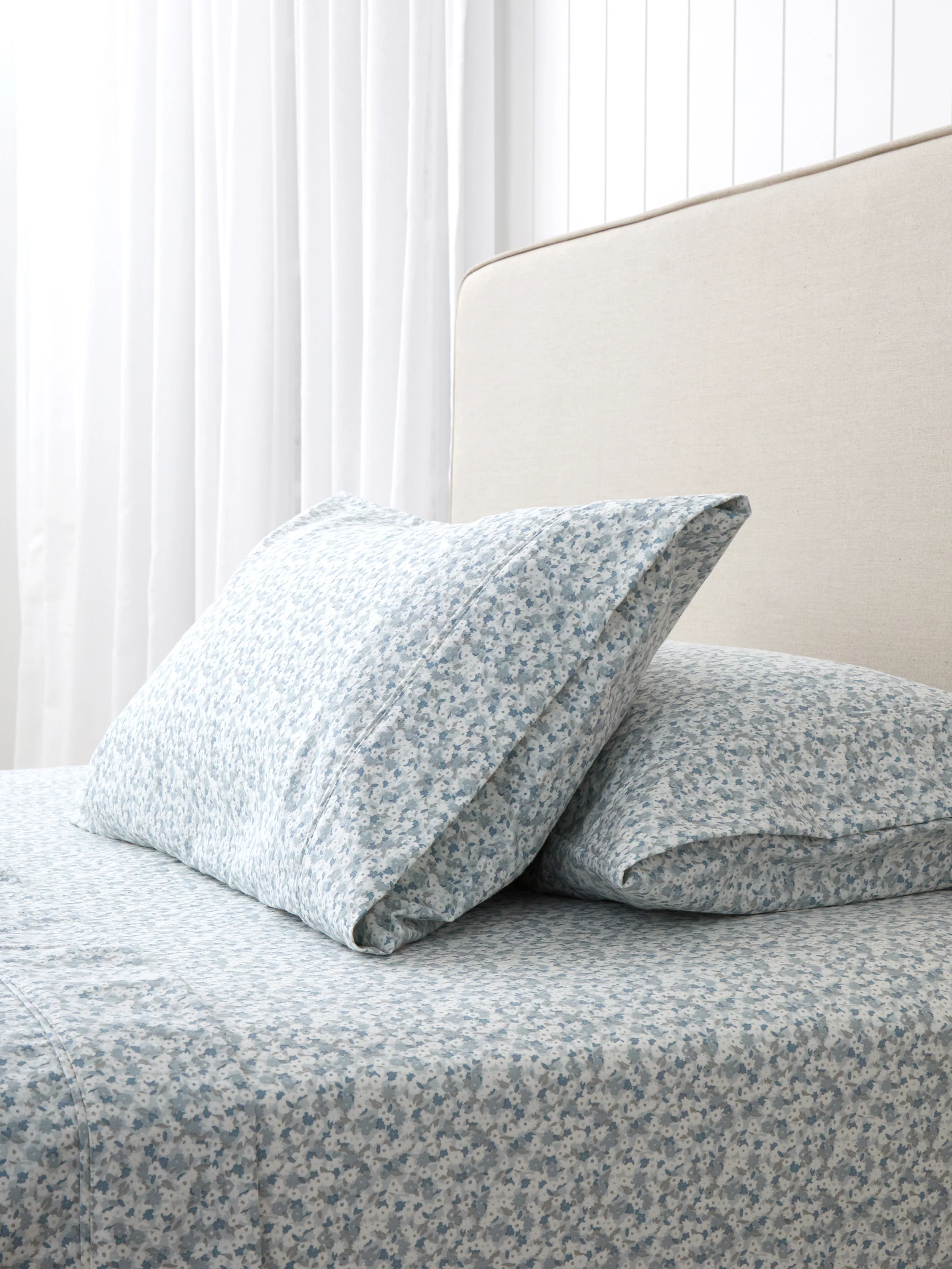 Pinnacle Flannel Sheet Set in Floral
