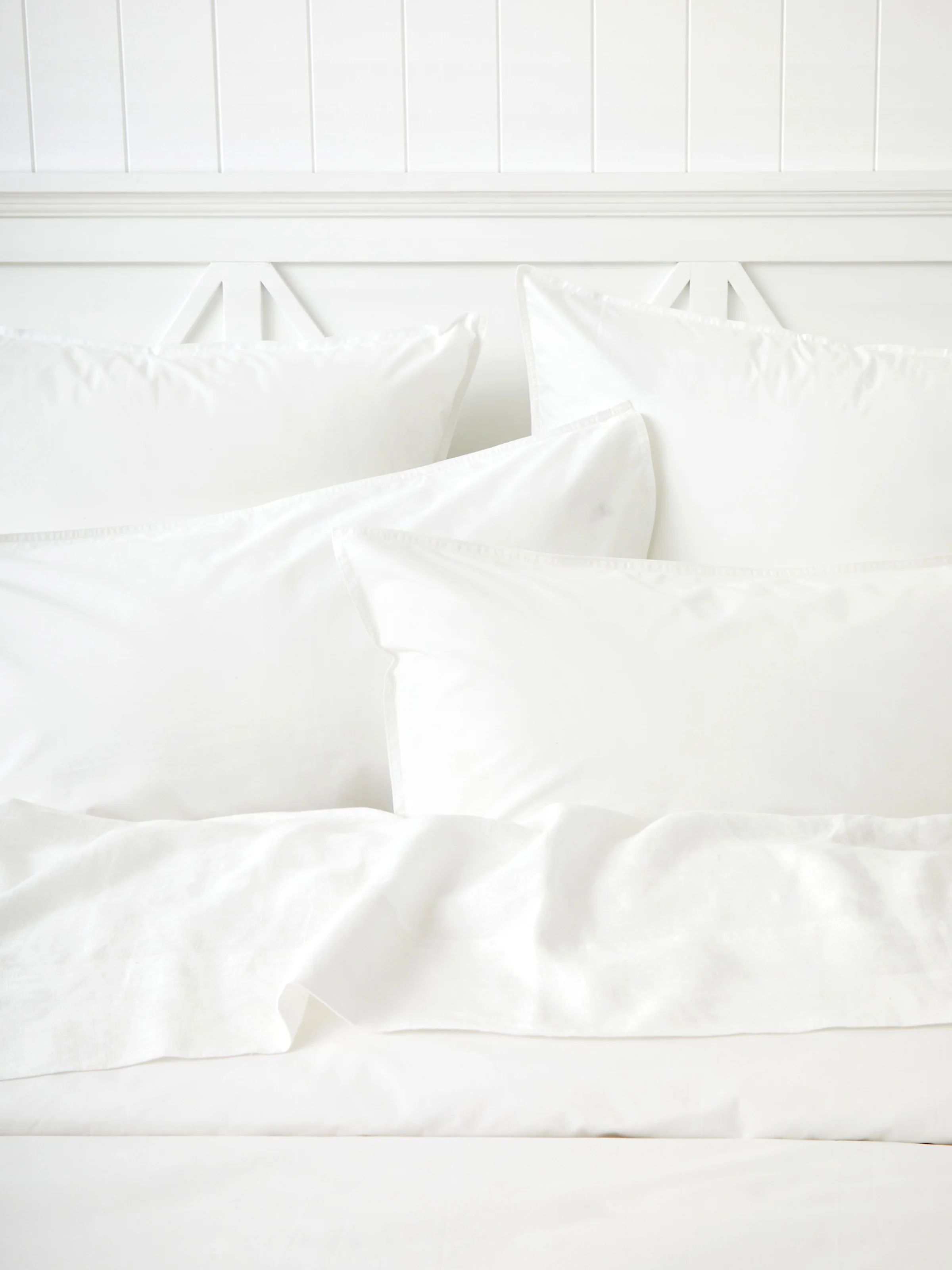 Purity Organic Cotton Duvet Cover Set in White - Image 2