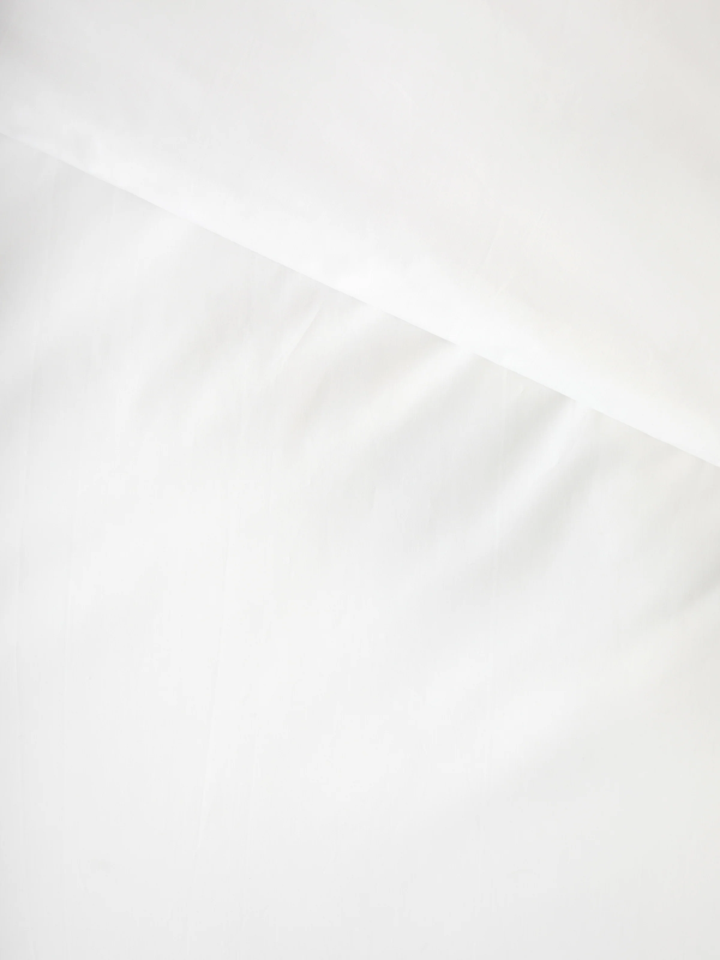 Purity Organic Cotton Duvet Cover Set in White - Image 4