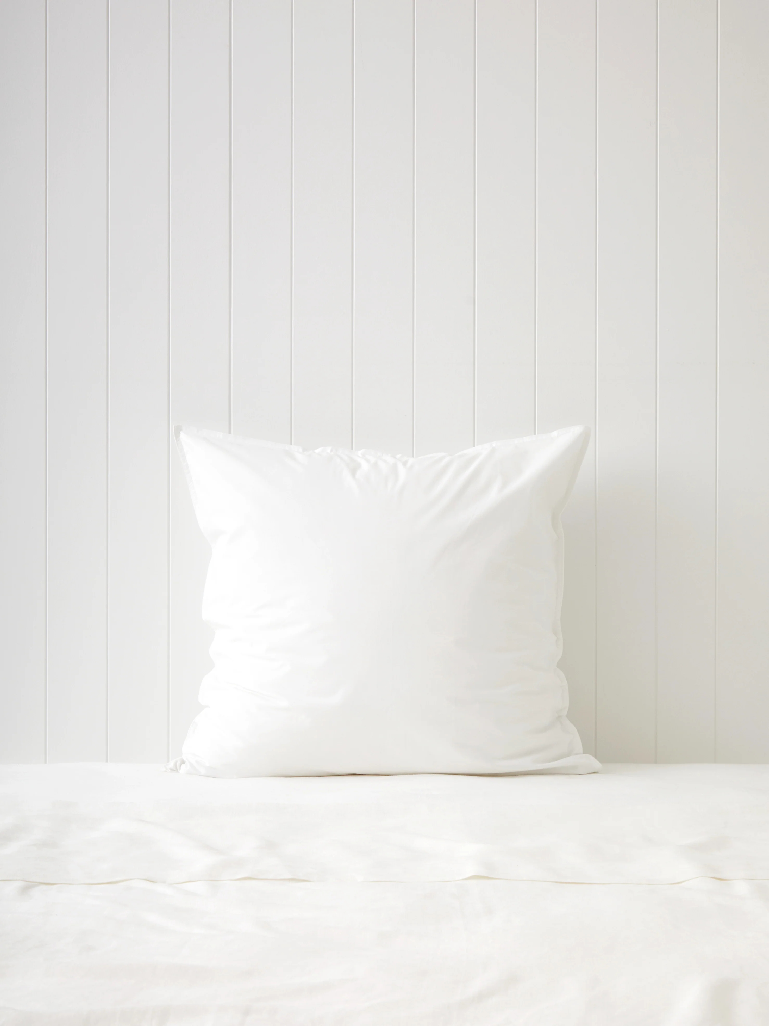 Purity Organic Cotton European Pillowcase in White