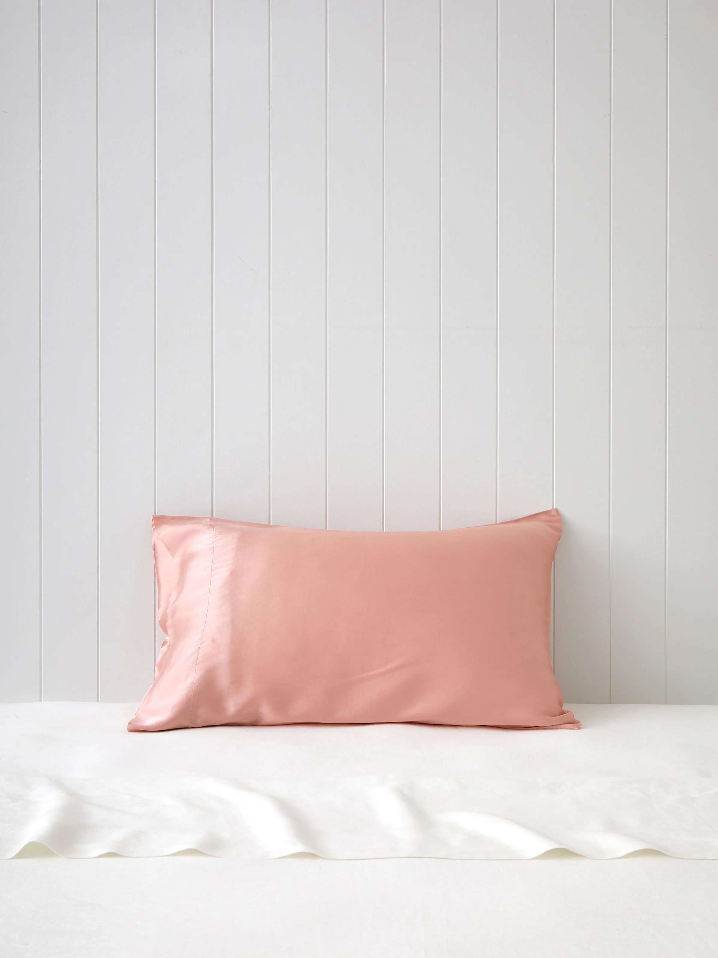 Silk Boxed Standard Pillowcase in Blush