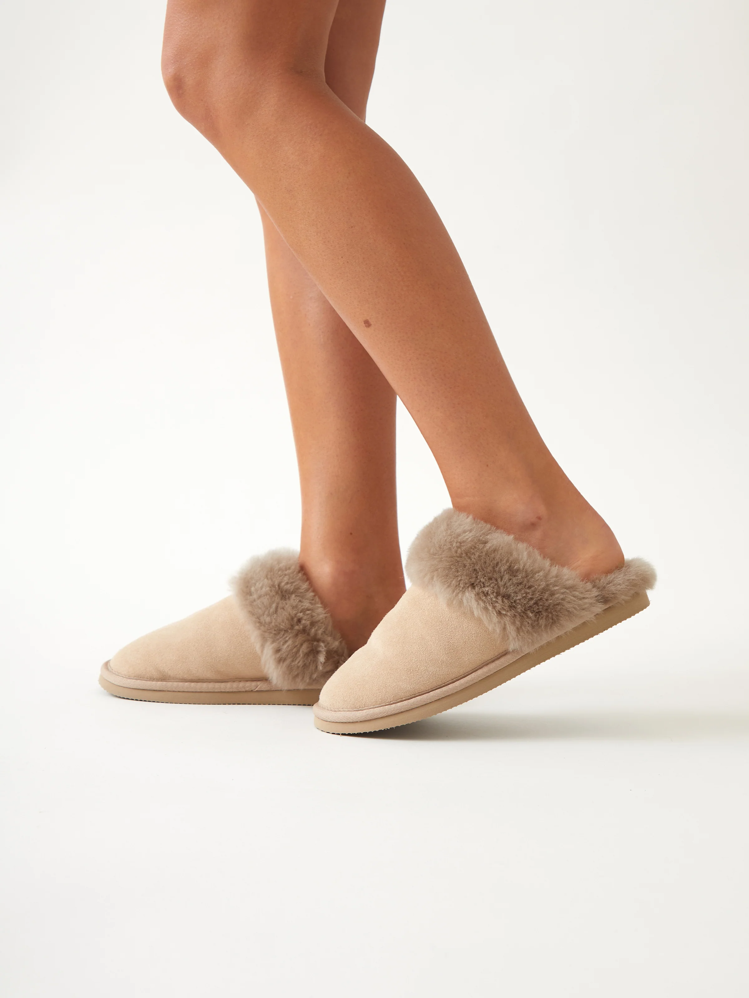 Snuggle Slippers in Champagne - Image 2