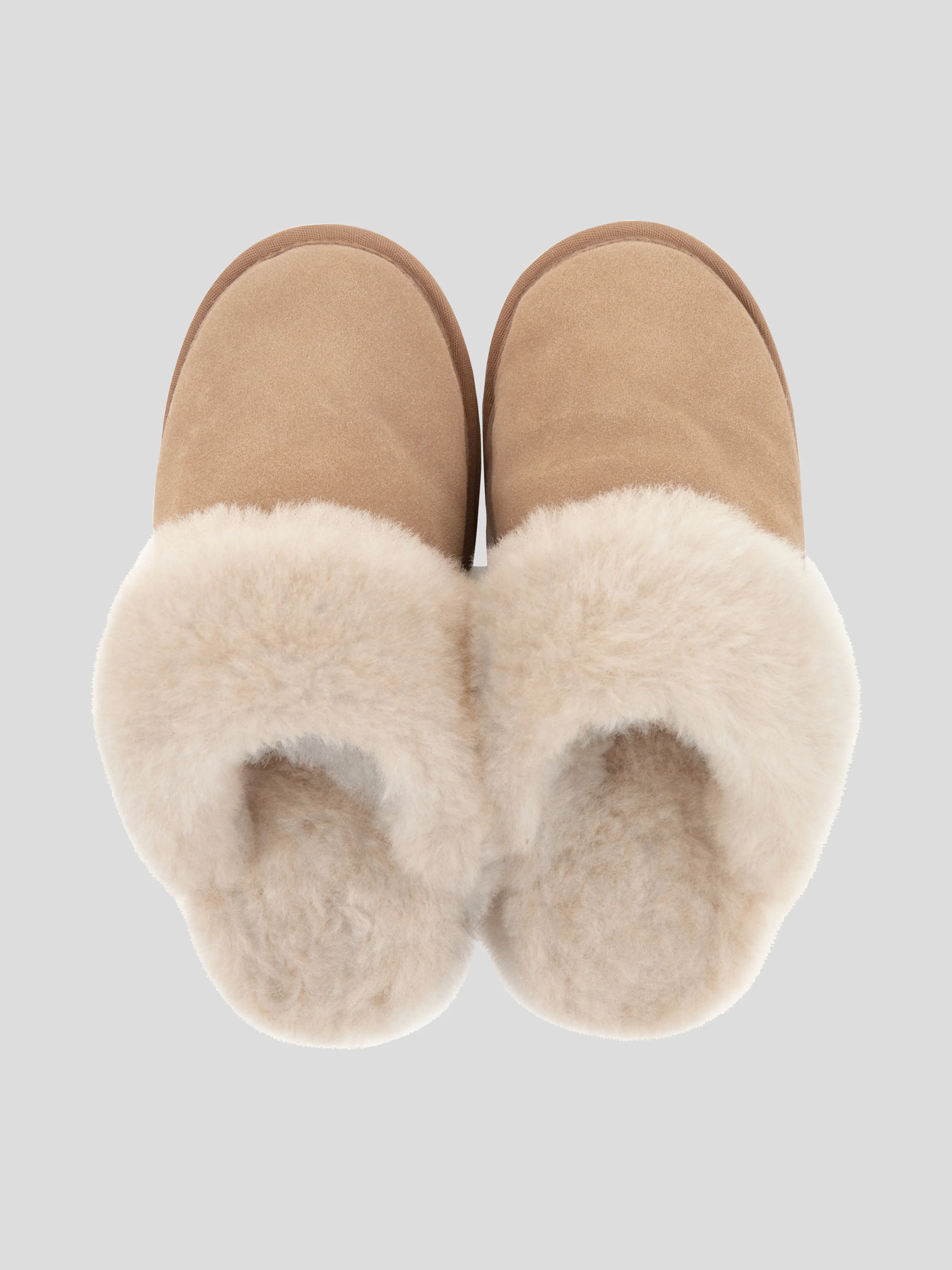Snuggle Slippers in Natural - Image 3