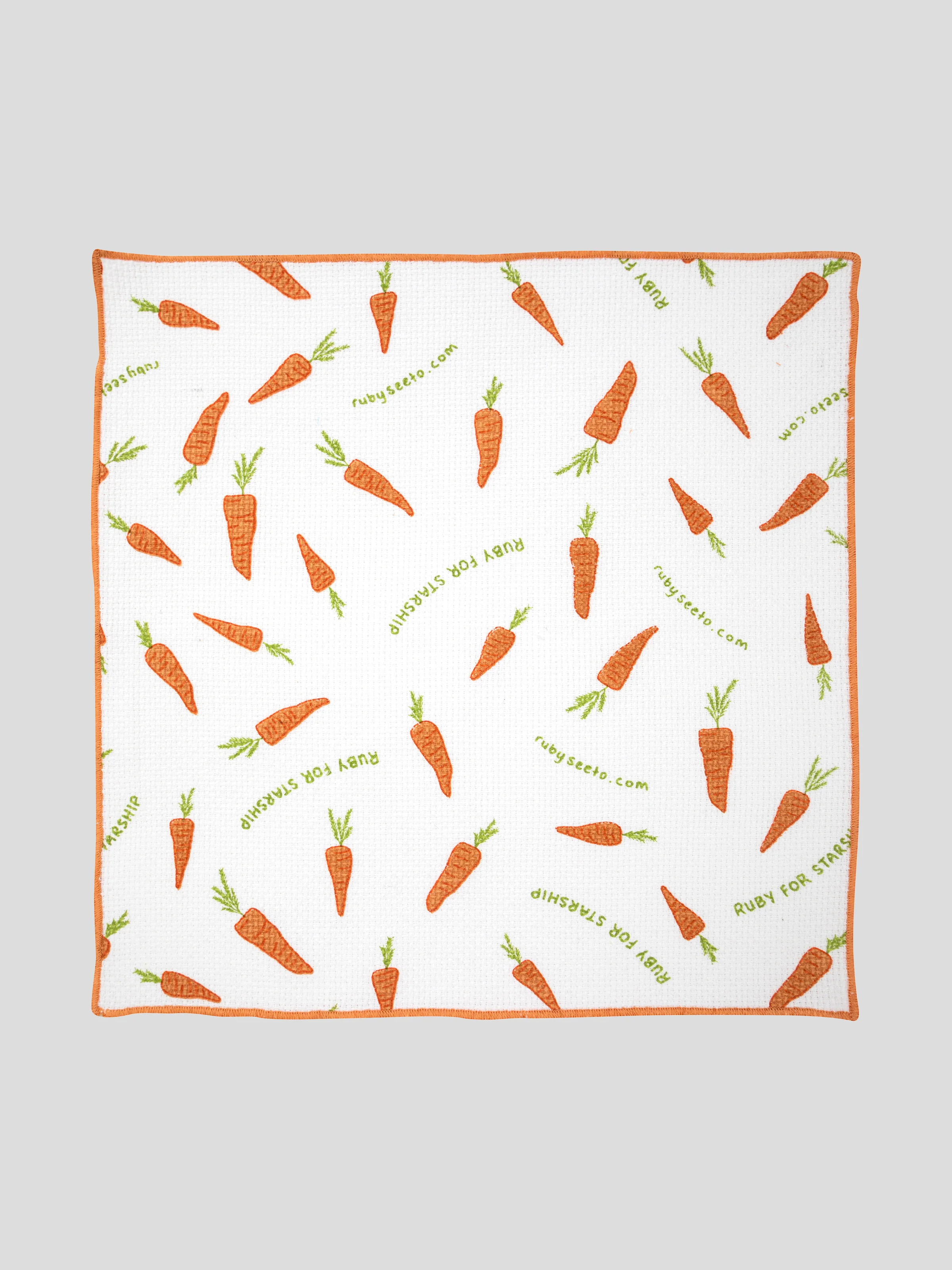 Starship Carrot Washcloth Set of 2 - Image 5