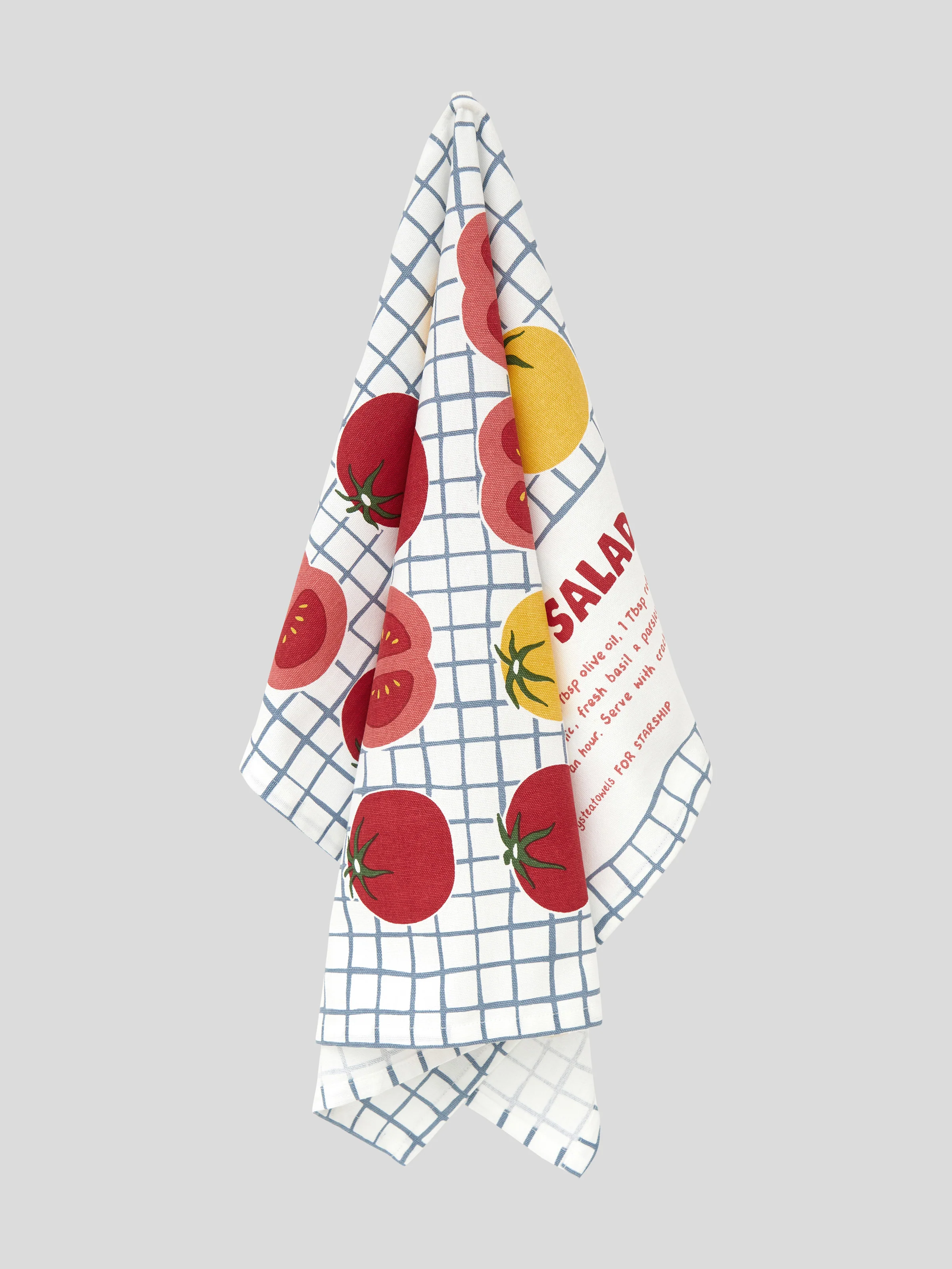 Starship Fresh Tomato Salad Tea Towel - Image 4