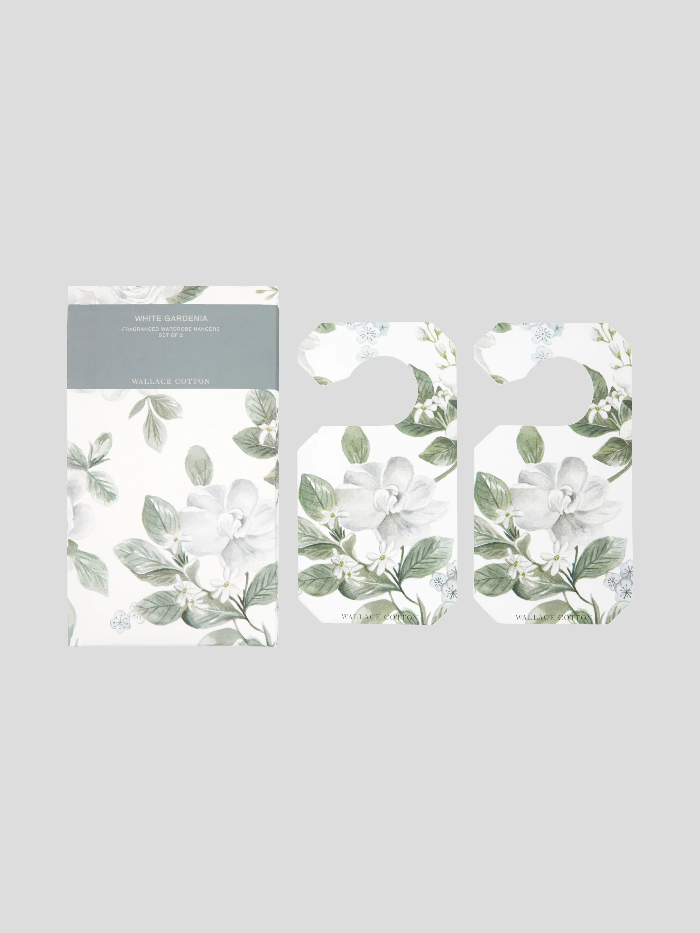 White Gardenia Wardrobe Hangers Set of 2 - Image 3